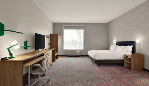 Suite estudio, 1 cama de matrimonio grande