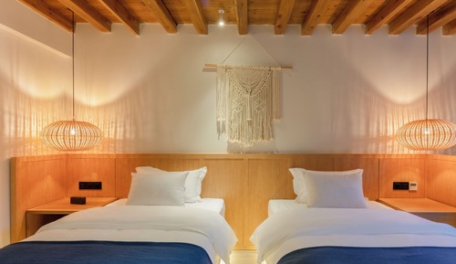 Habitación Elite con 2 camas individuales, vistas a la montaña
