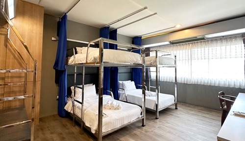Habitación familiar, varias camas
