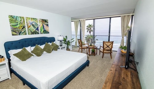 Apartamento panorámico, 2 habitaciones, no fumadores, vistas al mar