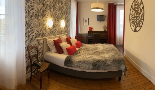 Habitación doble superior, vistas al jardín