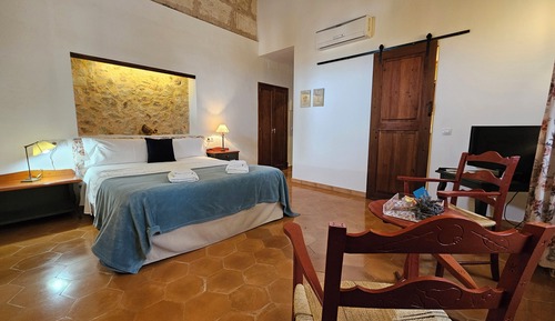 Habitación doble superior, vistas al jardín