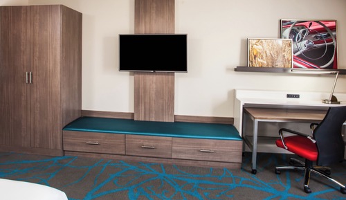 Habitación estándar, 2 camas de matrimonio, accesible para personas con discapacidad (Hearing)