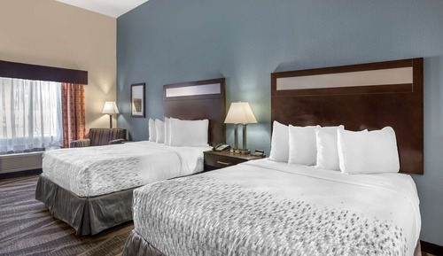 Habitación estándar, 2 camas de matrimonio, no fumadores, frigorífico y microondas