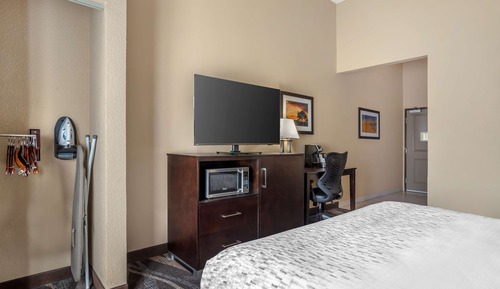 Habitación estándar, 1 cama de matrimonio grande, no fumadores, frigorífico y microondas
