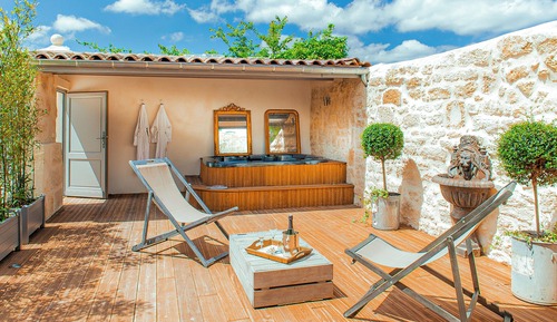 Habitación de lujo doble (Côté Campagne - spa privé)