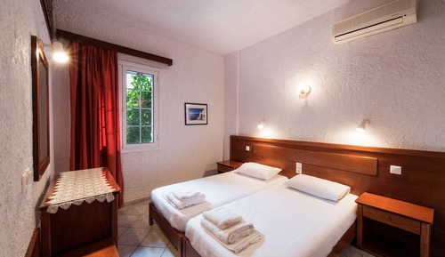Apartamento, vistas al jardín