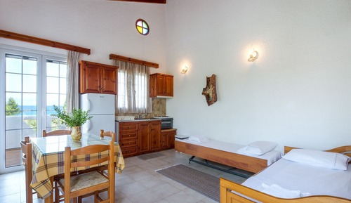 Apartamento, vistas al mar
