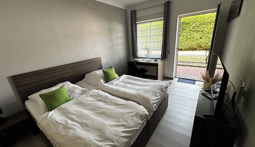 Habitación con 1 cama doble o 2 individuales