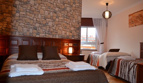 Habitación cuádruple superior, terraza (302)