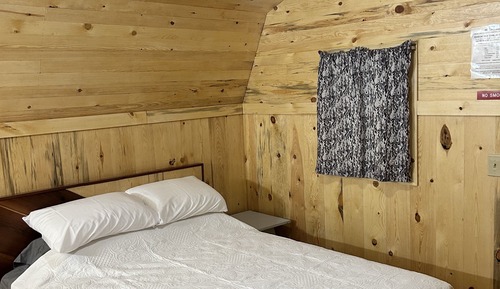 Cabaña, 1 cama de matrimonio (Bathroom)
