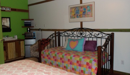 Habitación individual básica, 1 cama de matrimonio con sofá cama