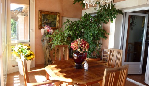 Habitación triple, vistas al mar