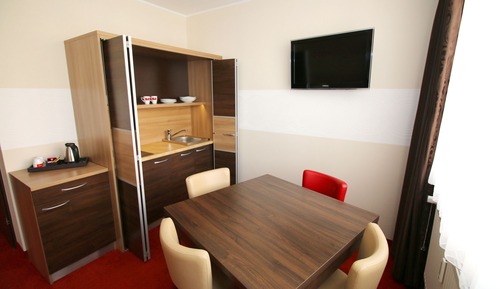 Estudio estándar, cocina básica