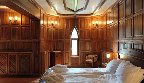 Habitación cuádruple de lujo, vistas al jardín