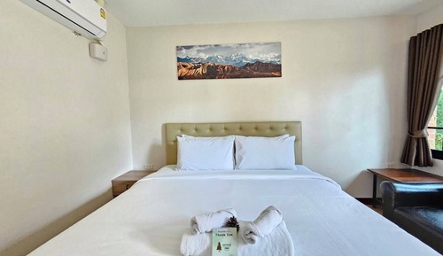 Habitación individual, vistas al jardín