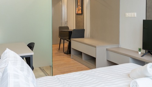 Estudio Grand, vistas a la ciudad