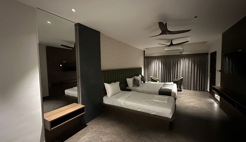 Habitación triple de lujo