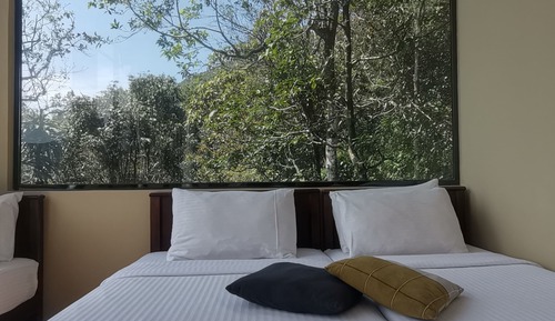 Habitación cuádruple familiar, vistas a la montaña