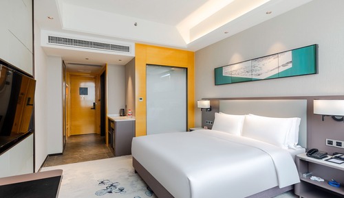 Habitación individual básica, 1 cama de matrimonio, vistas a la ciudad