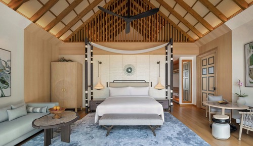 Villa, 1 cama de matrimonio grande con sofá cama, vistas al mar, sobre el agua