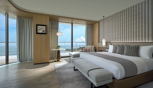 Suite, balcón, vistas al mar