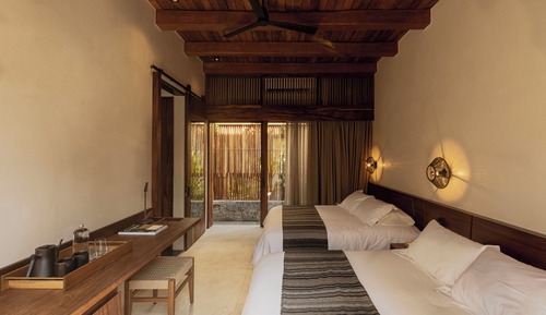 Habitación Deluxe, 2 camas de matrimonio, no fumadores (Hotelito Grand)