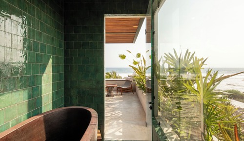 Ático, 1 cama de matrimonio grande, no fumadores (Hotelito Sunset)