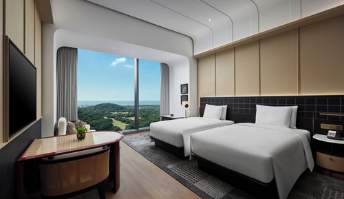 Habitación estándar, varias camas, vistas al mar