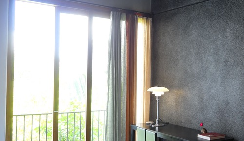 Habitación Deluxe doble de uso individual, balcón, vistas al jardín