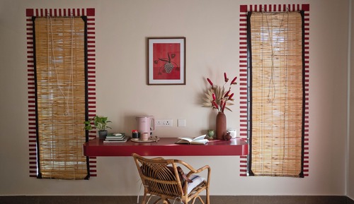 Estudio de diseño, balcón