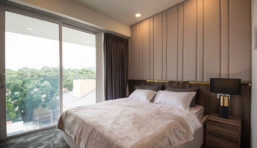 Apartamento Deluxe, 2 habitaciones, balcón, vistas a la ciudad