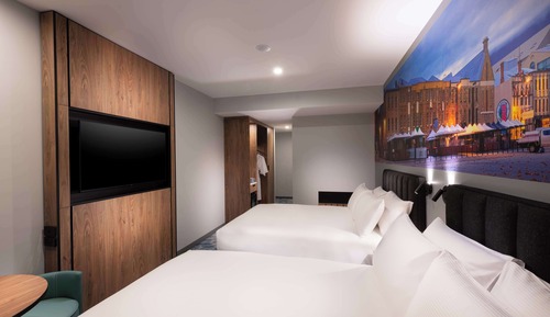 Habitación Deluxe, 2 camas de matrimonio, vistas a la bahía