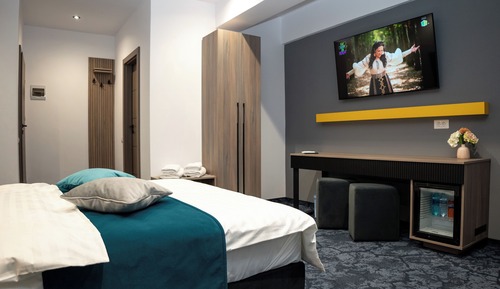 Habitación exclusiva, vistas al jardín