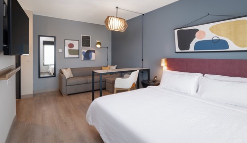 Suite estudio, 1 cama de matrimonio grande