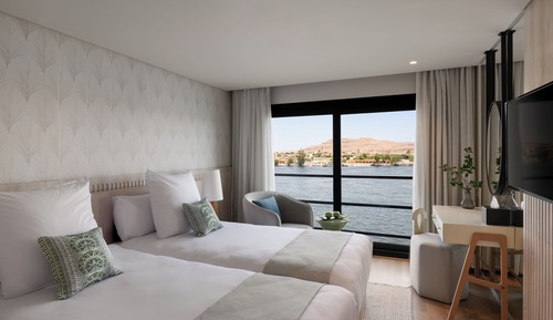 Habitación Deluxe con 1 cama doble o 2 individuales, vistas al río