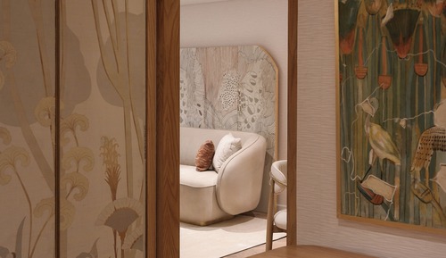 Suite presidencial, vistas al río