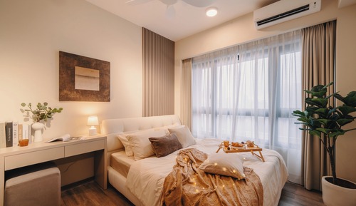 Apartamento ejecutivo, 2 habitaciones, vistas a la ciudad
