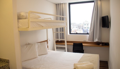 Habitación estándar doble, vistas a la ciudad