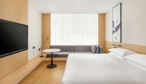 Habitación superior, 1 cama de matrimonio grande