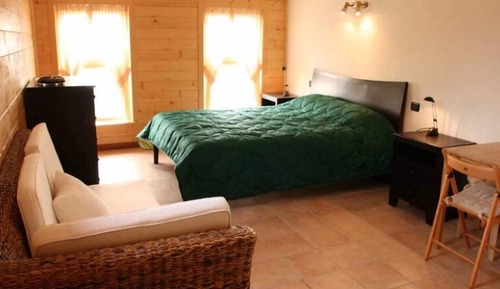 Apartamento, 1 cama de matrimonio grande, baño privado, vistas al lago