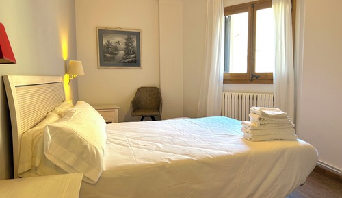 Habitación básica con 1 cama doble o 2 individuales