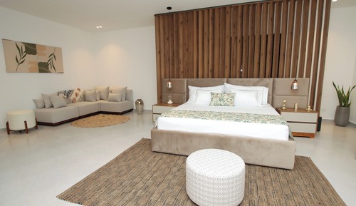 Suite presidencial, vistas al mar