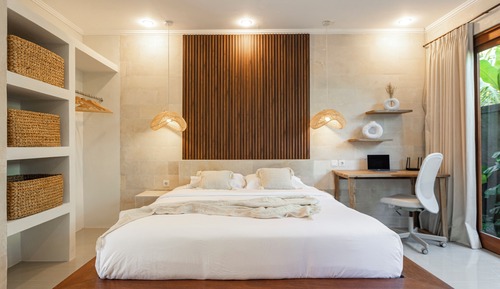 Estudio, 1 cama de matrimonio grande, no fumadores, cocina