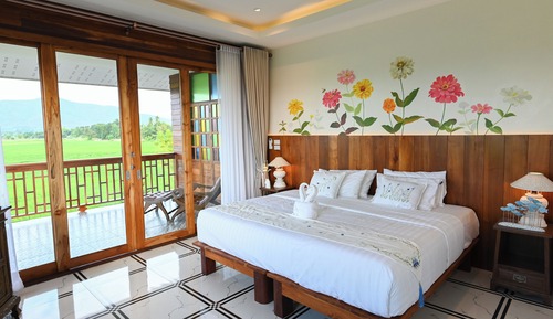 Habitación estándar, vistas a la montaña