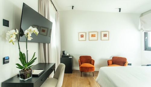 Habitación Premium doble, 1 cama de matrimonio grande, vistas al patio