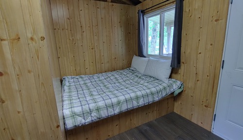 Cabaña, varias camas