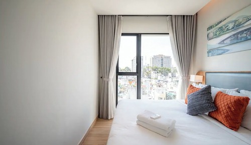 Apartamento Deluxe, 2 habitaciones, balcón, vistas a la ciudad