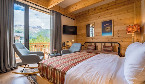 Habitación Deluxe doble, vistas a la montaña