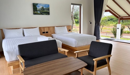 Villa Deluxe, vistas al jardín